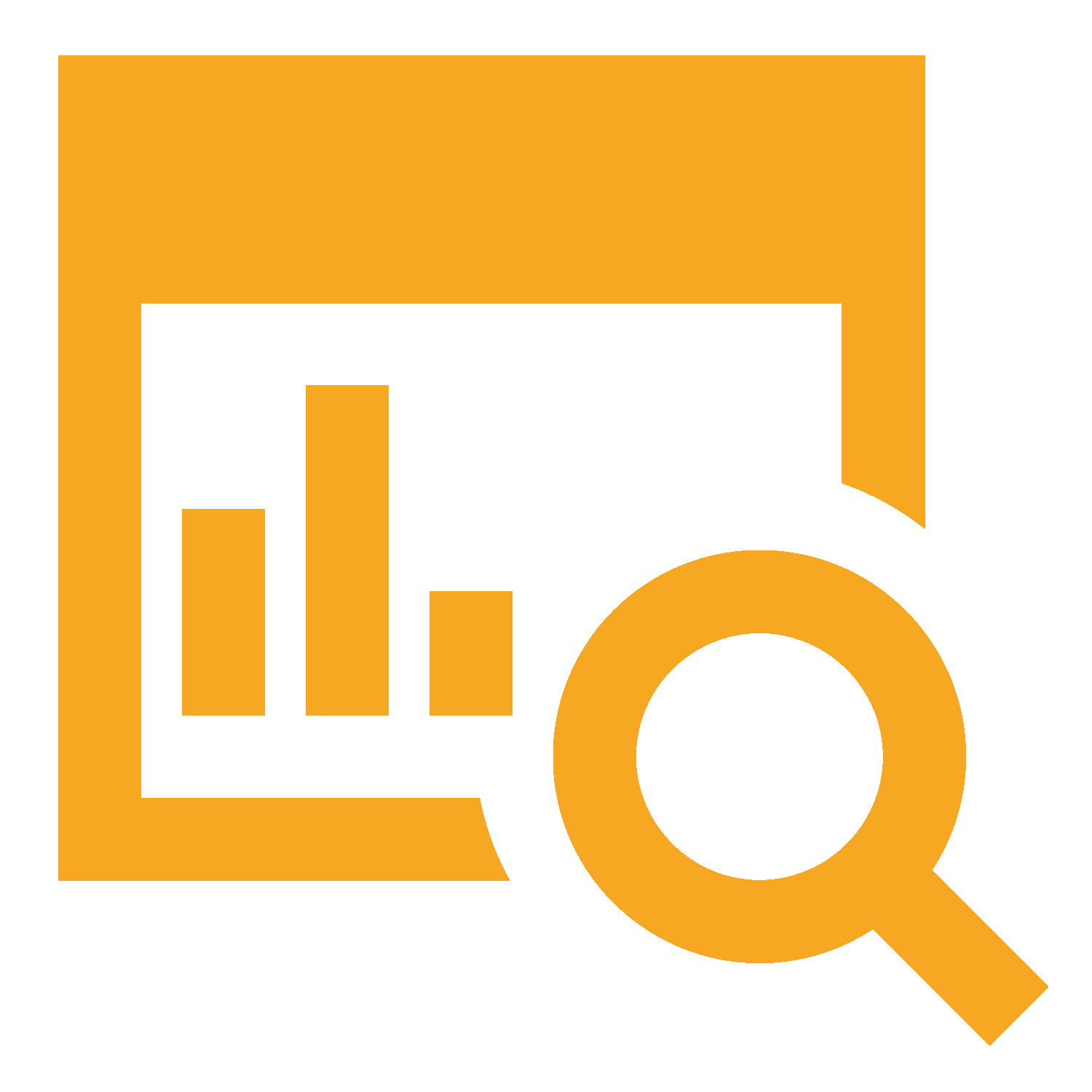 Icoontje dashboard oranje